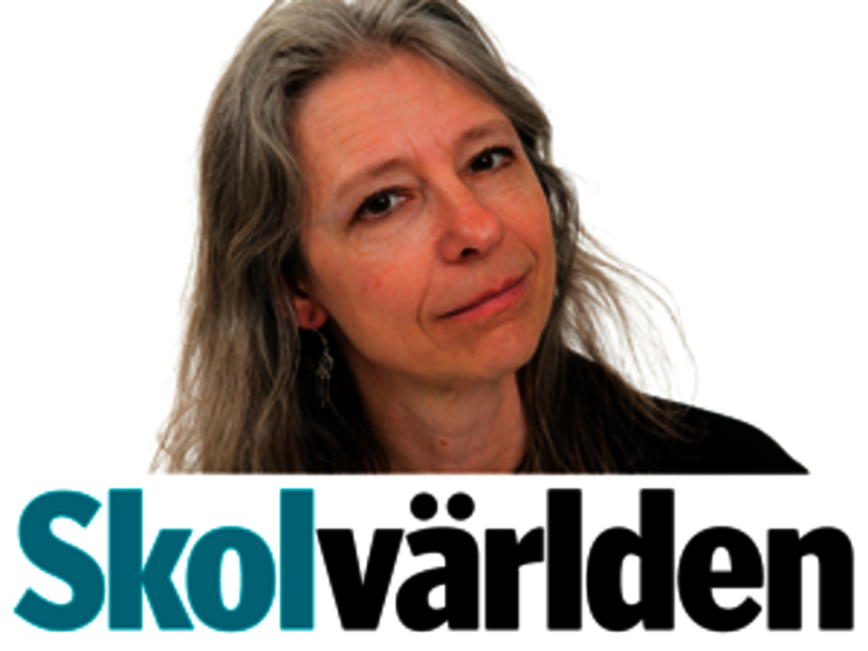 Bild på Agneta Gulz med Skolvärldens logotyp nedanför.