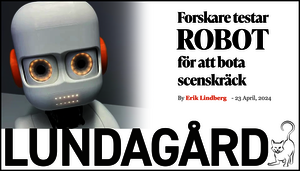 Illustration till nyhetspost med roboten Epi.