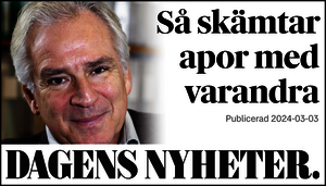 Nyhetsbild med Peter Gärdenfors