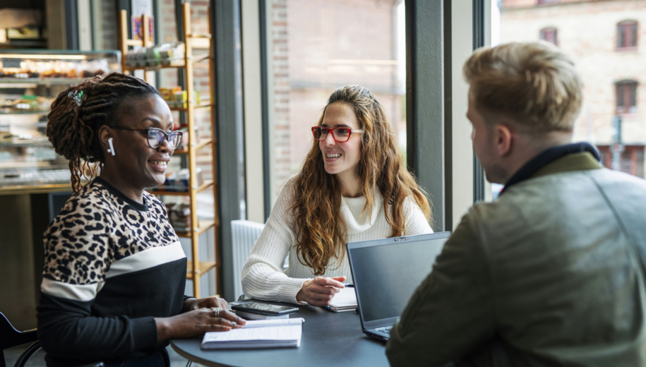 Studenter som pluggar